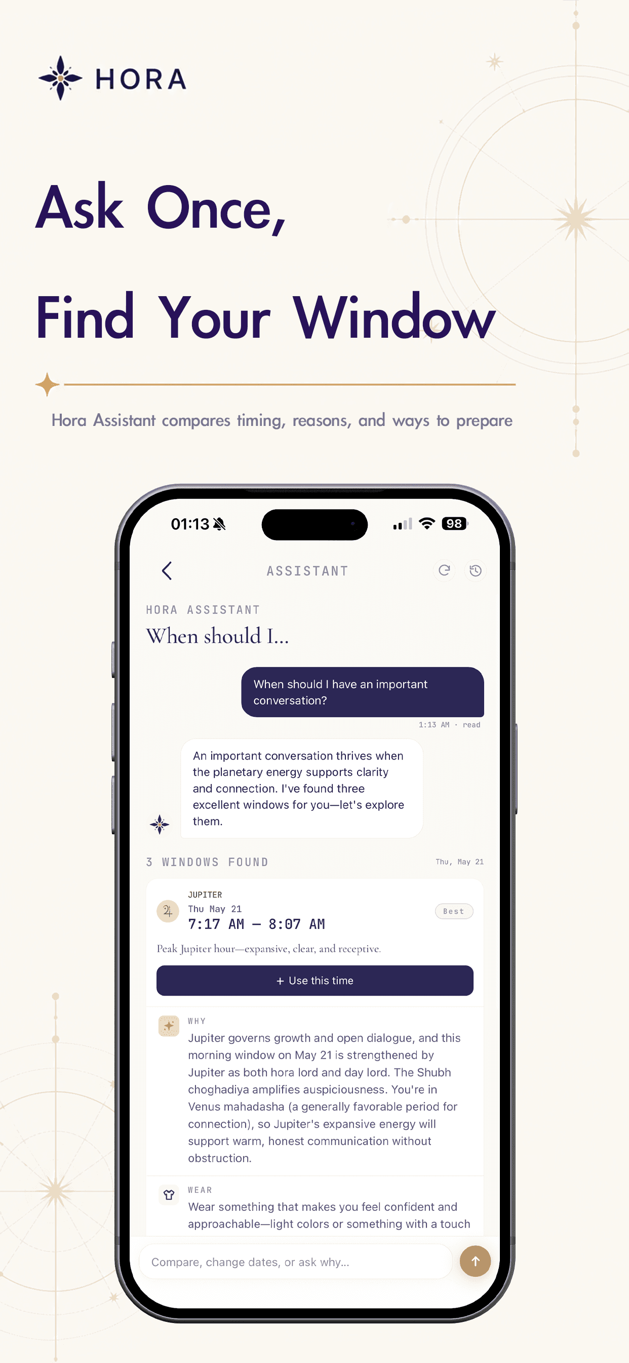 Hora screenshot 2