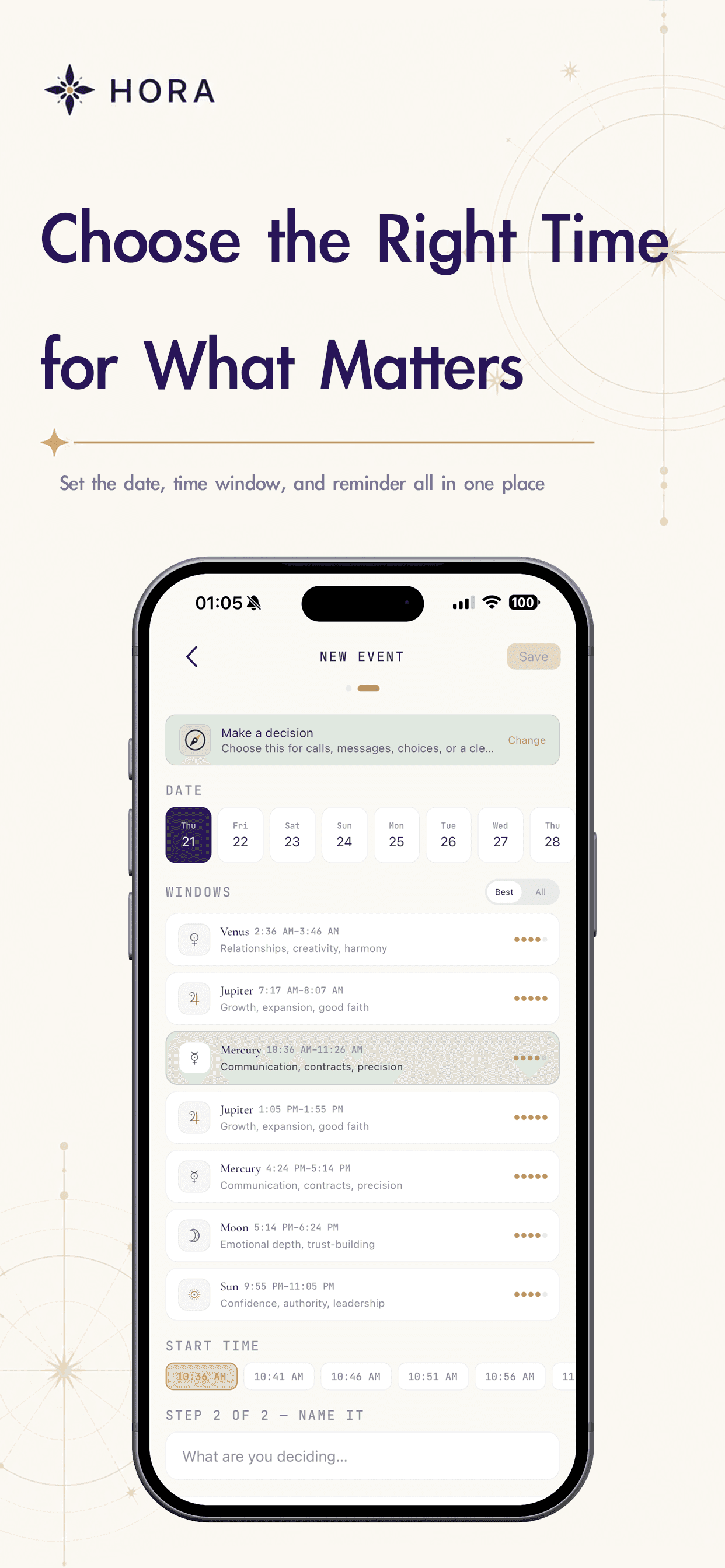 Hora screenshot 4